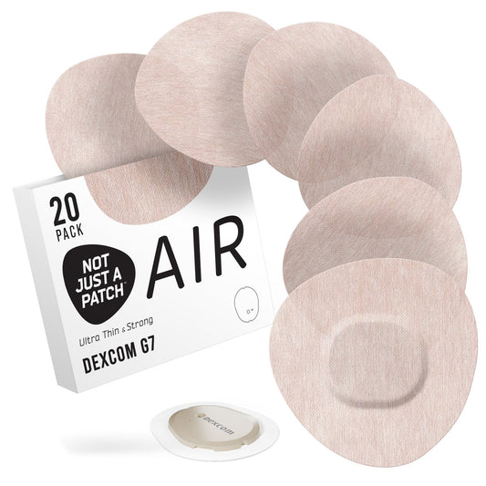NJaP CGM Patches Dexcom G7 + Stelo Air Patch 20 pack
