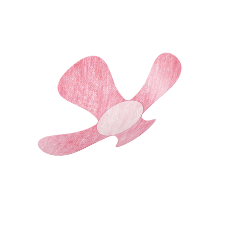 NJaP CGM Patches X-Mini Air Pink 20 pack