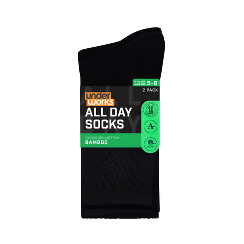 All Day Womens Bamboo Blend Crew