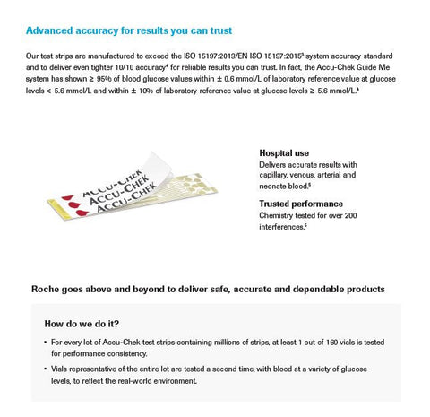 Accu-Chek Guide Blood Glucose Test Strips 100pk