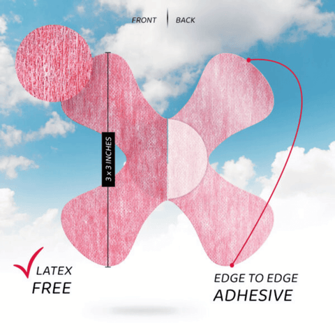 NJaP CGM Patches X-Mini Air Pink 20 pack