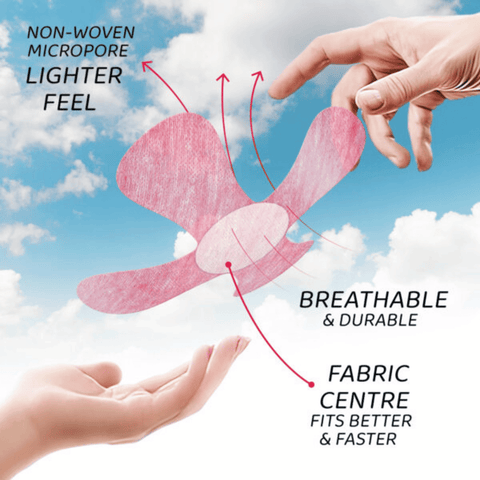 NJaP CGM Patches X-Mini Air Pink 20 pack