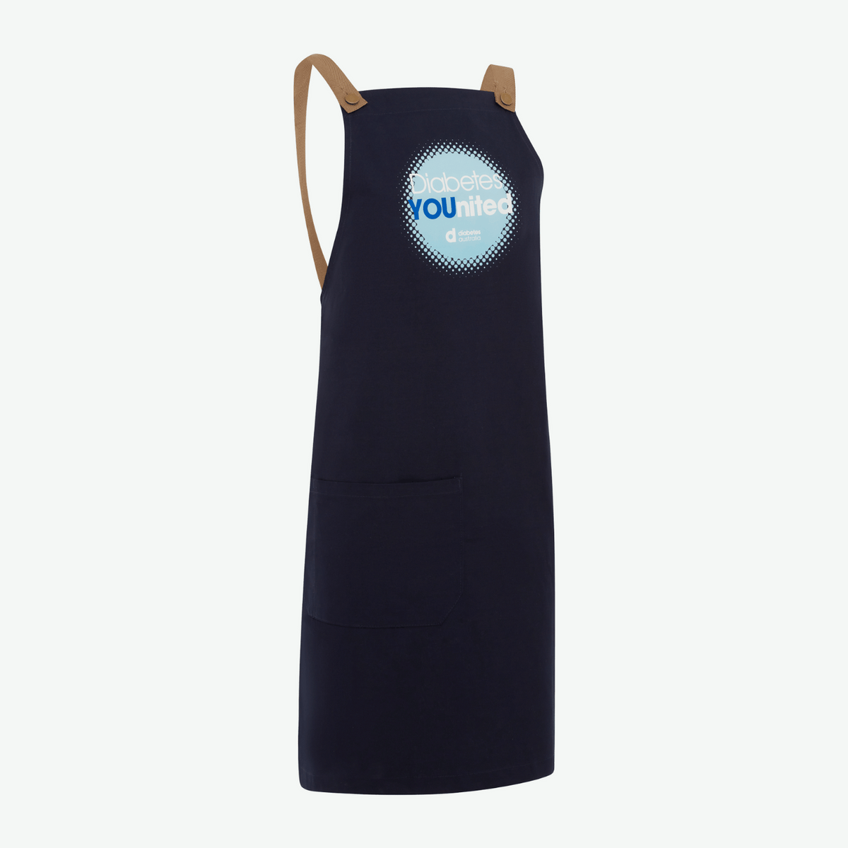 Diabetes YOUnited Brunswick Cooking Apron Navy