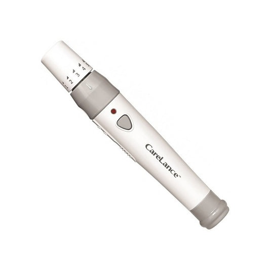 CareLance Lancing Device|Front View Of CareLance Lancing Device