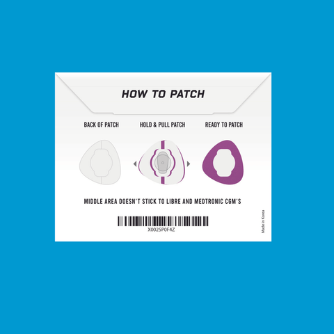 NJaP CGM Patches Freestyle Libre + Medtronic Guardian 20pk