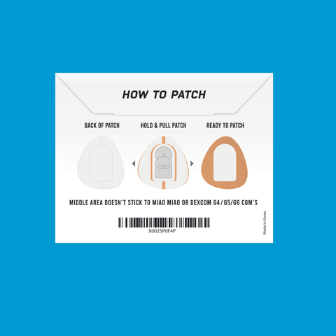NJaP CGM Patches Dexcom + MiaoMiao 20pk