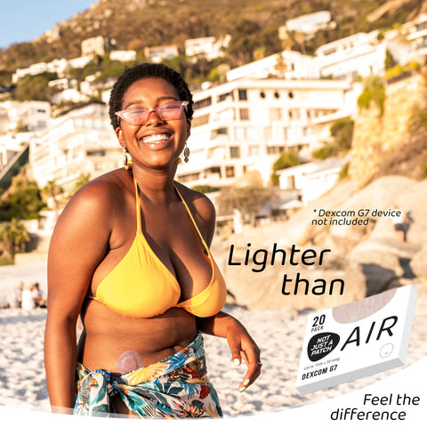 NJaP CGM Patches Dexcom G7 + Stelo Air Patch 20 pack