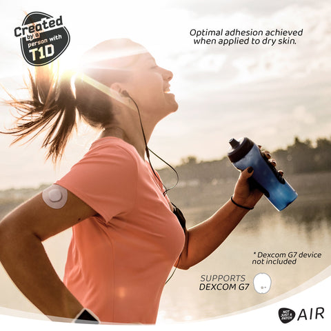 NJaP CGM Patches Dexcom G7 + Stelo Air Patch 20 pack