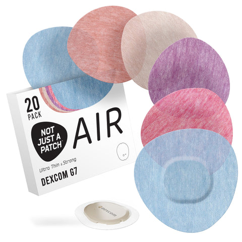 NJaP CGM Patches Dexcom G7 + Stelo Air Patch 20 pack