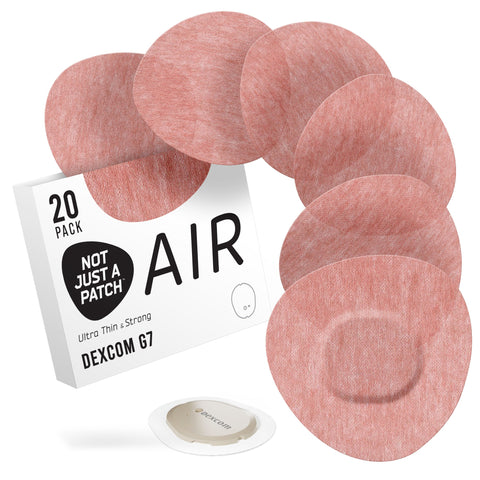 NJaP CGM Patches Dexcom G7 + Stelo Air Patch 20 pack