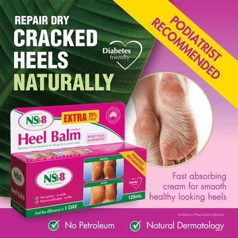 NS8 Heel Balm Complex 125mL