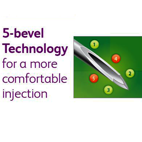 BD Ultrafine Pen Needle 31G 5mm 100pk